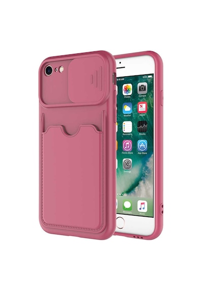 Apple Uyumlu iPhone Se 2022 Kartix Kılıf-koyu Mor Koyu Mor