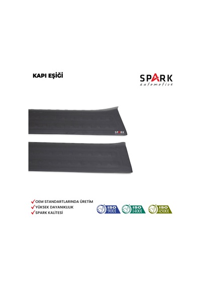Volkswagen Transporter T5 2009-2014 Yıl Aralığı Uyumlu Kapı Eşiği 2 Parça
