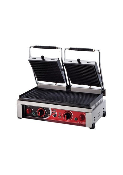 Işıkgaz Silverinox Style Elektrikli Çift Kapak 20 Dilim Tost Makinesi Slvr-ss-20d