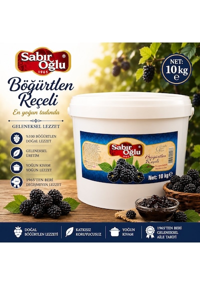 Sabıroğlu Böğürtlen Reçeli 10 KG