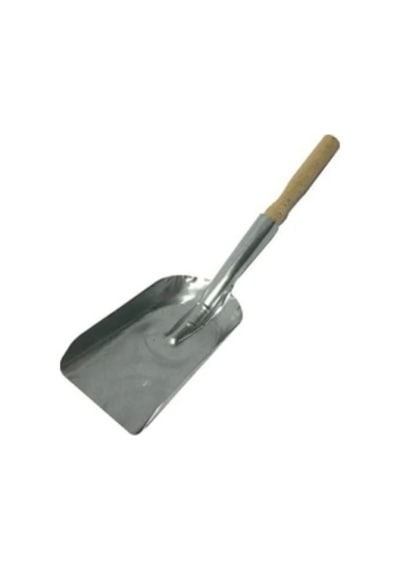 Metal Küçük - Dar Galvaniz Kürek Ahşap Saplı 4172 Çok Renkli
