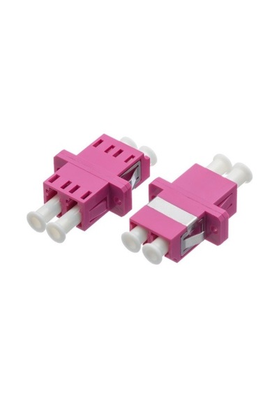 Hcs Vfo-27201v Lc Duplex Om4 Fiber Adaptör Coupler Mor