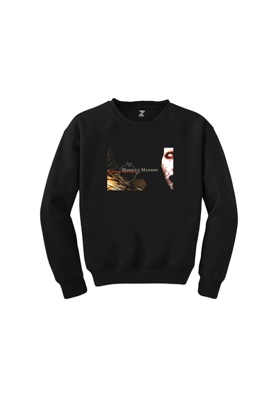 Marilyn Manson Antichrist Superstar Siyah Sweatshirt