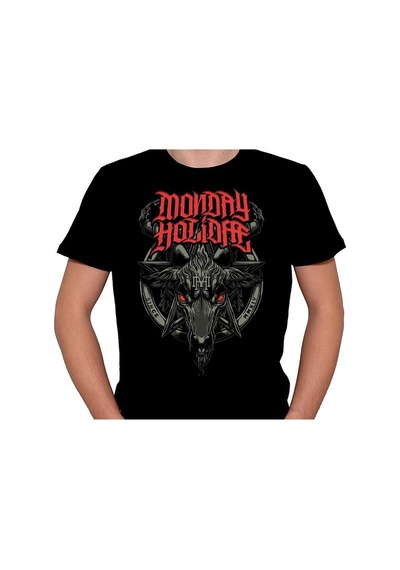 Monday Holidie Holiday Satanist Tişört Unisex T-shirt 001