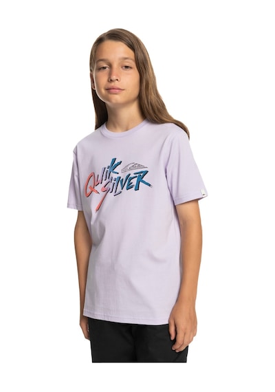 Quiksilver Signature Move Erkek Çocuk Tişört Mor