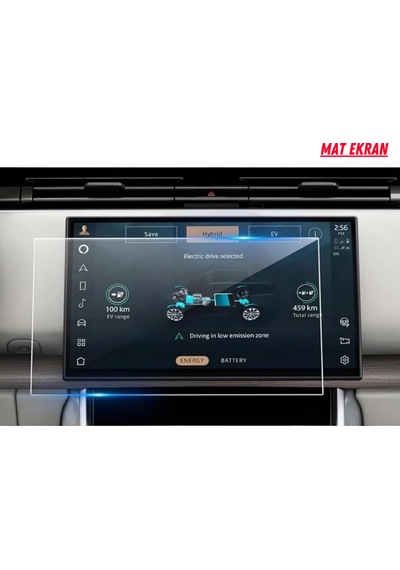 Range Rover 2025 Evoque Navigasyon Ve Multimedya Uyumlu Mat Ekran Koruyucu