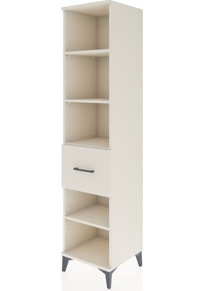 Hyperion Dolap 4 Raflı Tek Çekmeceli 44x44x195 Aytaşı-aytaşı Aytaşı