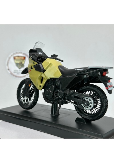 Kawasaki Klr 650 1:18 Diecast Model Motosiklet Detaylı Adventure Tasarım