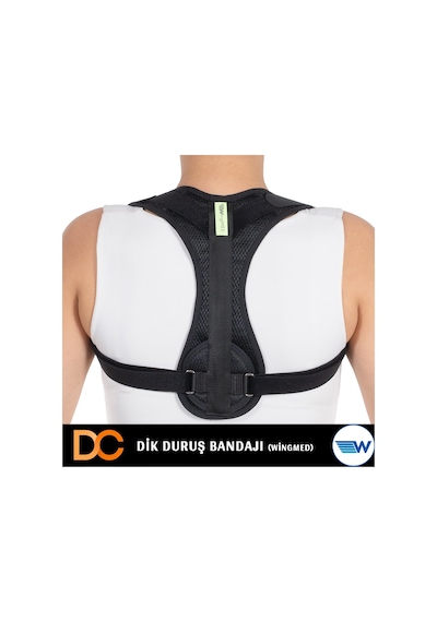 Dik Duruş Bandajı Siyah