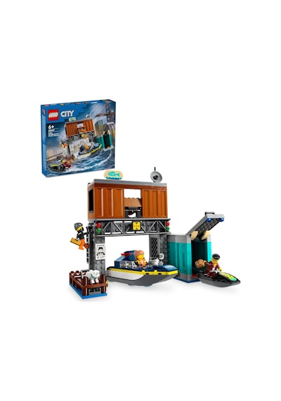 Lego City Polis Sürat Teknesi Ve Hırsızların Gizlenme Yeri 60417 - 6 Yaş İçin Yapım Seti 311 Parç Lego City Polis Sürat Teknesi Ve Hırsızların Gizlenme Yeri 60417 - 6 Yaş İçin Yapım Seti 311 Parç