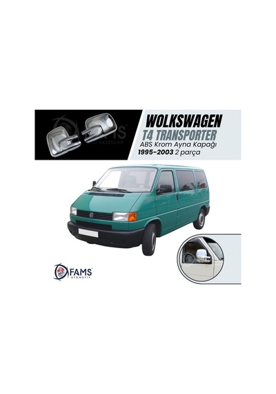 Vw T4 Transporter Abs Krom Ayna Kapağı 2 Prç. 1995-2003