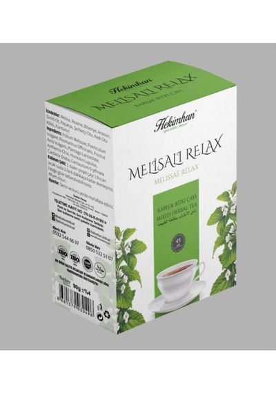 Nk Organik Relax Melisalı Karışık Çay 45 Süzen Poşet
