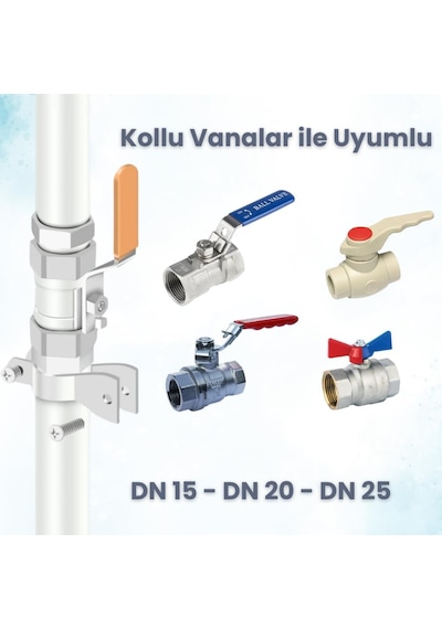 Zigbee Pilli Akıllı Su Ve Gaz Vana Kontrolcüsü Tuya, Smart Life,zigbee2mqtt Uyumlu Standart