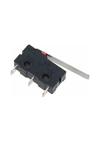 Kw11-3z-c Micro Switch Anahtar 28mm Kol 5a 250v Kollu No Nc Com Spdt Sınırlayıcı Momentary Buton