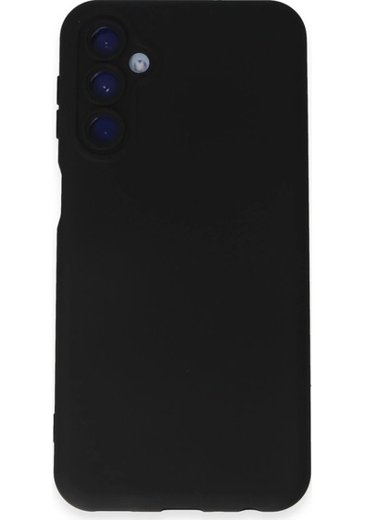 Uray Store Samsung Galaxy Uyumlu  M14 5g Kılıf Nano İçi Kadife Silikon - Siyah