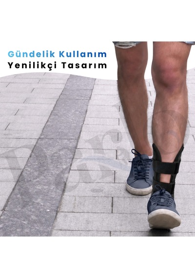 Sabitleyici Ayak Bilekliği Çift Yönlü Destekli Ayarlanabilir Bilek Sabitleyici Ayak Bileği Desteği