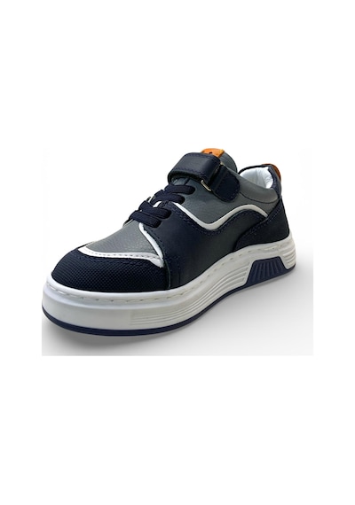 Tuğba Ortopedi 259 Çocuk Okul Öncesi Deri Sneaker Lacivert