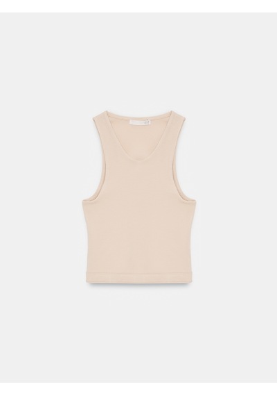 Dilvin 32941 Kolsuz Crop Top-taş