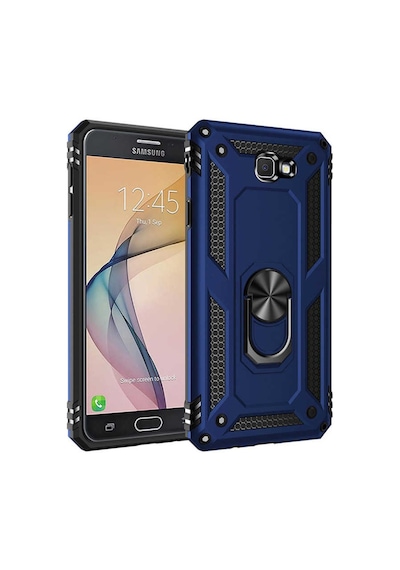 Samsung Galaxy Uyumlu J7 Prime Yüzüklü Standli Vega Kilif Ekran Koruyucu 510433366