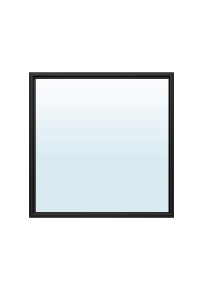 Ikea Nyponbuske Duvar Aynası 65x65 Cm Siyah