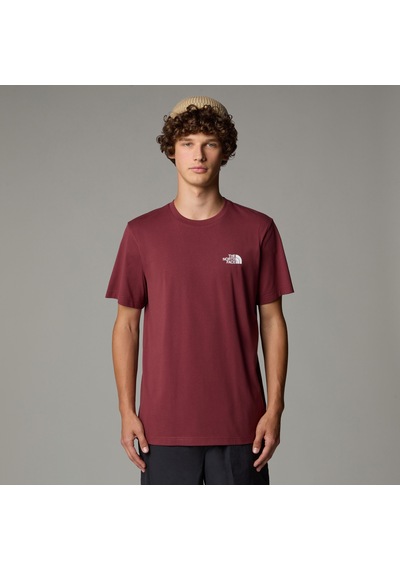 The North Face M Ss Sımple Dome Tee Erkek Tişört Nf0a87ng0vo1 Nf0a87ng0vo1 Sum Sumak