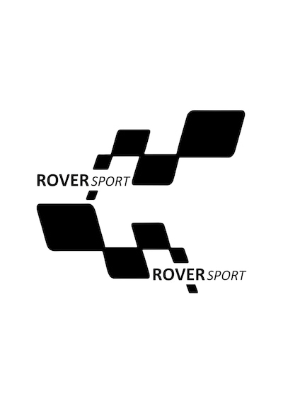 Rover Sport Etiket Yapıştırma 30cmx11cm Mmd289