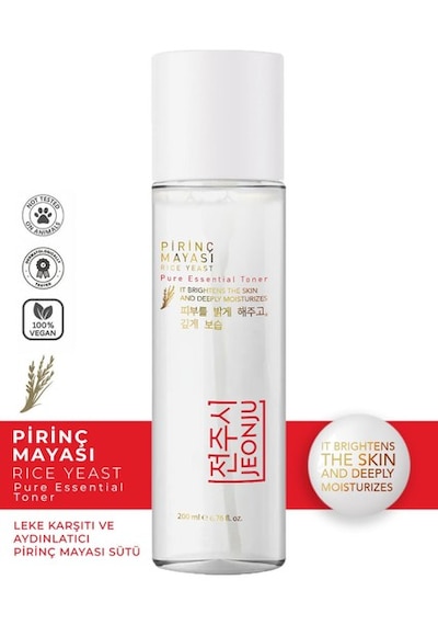 Jeonju Pirinç Mayası Beyazlatıcı Aydınlatıcı Leke Karşıtı Nemlendiri Tonik 200 Ml