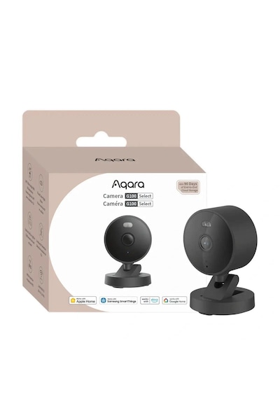 Aqara Akıllı Kamera G100 Siyah Ch-c08d-s Apple Home Destekli -