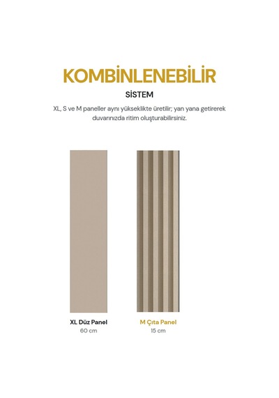Vilo Mpc M Çıta Duvar Paneli Linen Fabric 265cm Yapıştırmalı Montaj - Neme Ve Darbeye Dayanıklı