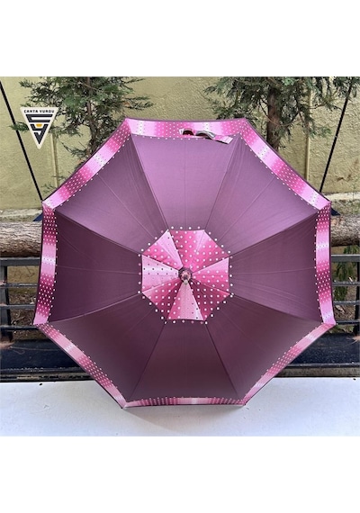 Snotline 23l Baston L3 Kadın Şemsiye Desenli Bordo