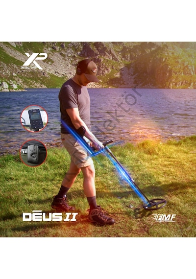 Xp Deus 2 Rc Metal Dedektörü 22 Cm Fmf Başlık + Wsa2 St Kablosuz Kulaklık Hassas Arama