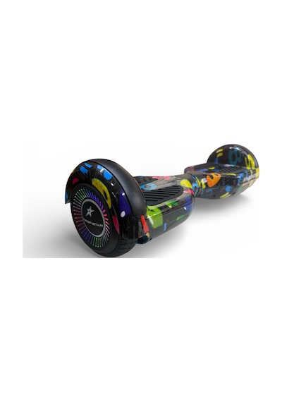 Elektrikli Kaykay Hoverboard Bluetooth Hoparlörlü RS-S5 Colors Numbers Grafitİ