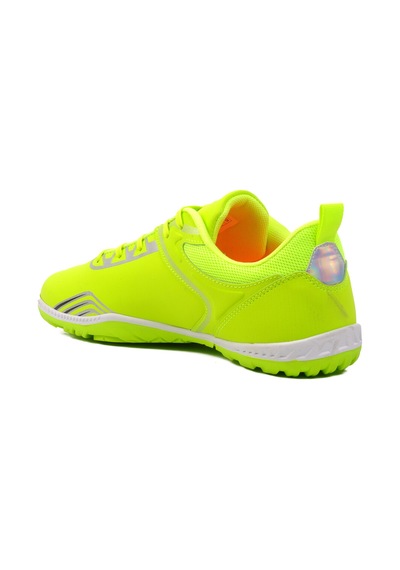 Neon Sarı Suni Deri Erkek Halı Saha Ayakkabısı Mh-241-126 M Halısaha Neon Sari Sarı