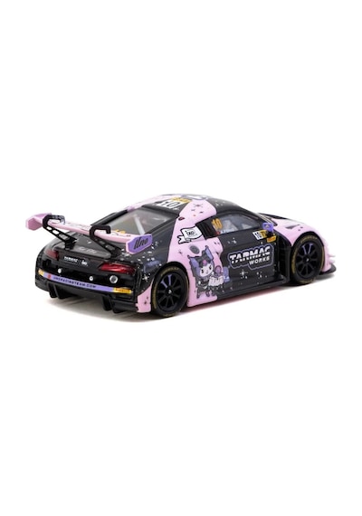 Eco Lounge 1/64 Audi R8 Lms Gt3 Evo Iı Macau Gt Cup - Fıa Gt World Cup 2024 10 With Tarmac Cards Combo Set
