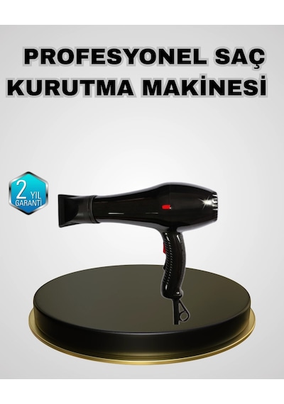 Mey İthalat Profesyonel 2200w Fön Makinesi Soğuk Sıcak Üflemeli İki Kademeli