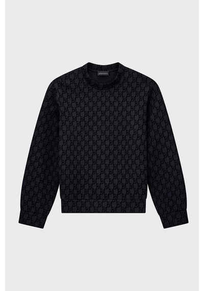 Emporio Armani Tamamı Logolu Pamuklu Bisiklet Yaka Sweat Erkek Sweat Em006874 Af10013 Fb569 Lacivert Emporio Armani Tamamı Logolu Pamuklu Bisiklet Yaka Sweat Erkek Sweat Em006874 Af10013 Fb569 Lacivert
