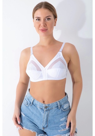 Beyaz Toparlayıcı Sütyen - 502 Beyaz
