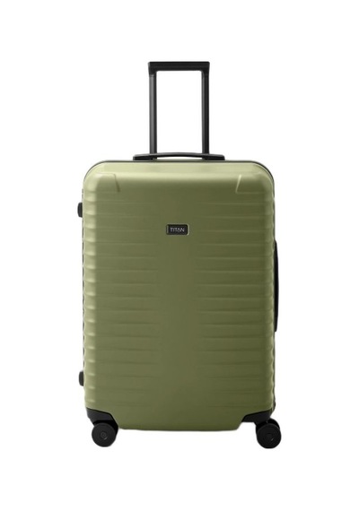 Titan Overseas 4 Wheel M+ Orta Boy Valiz Yeşil