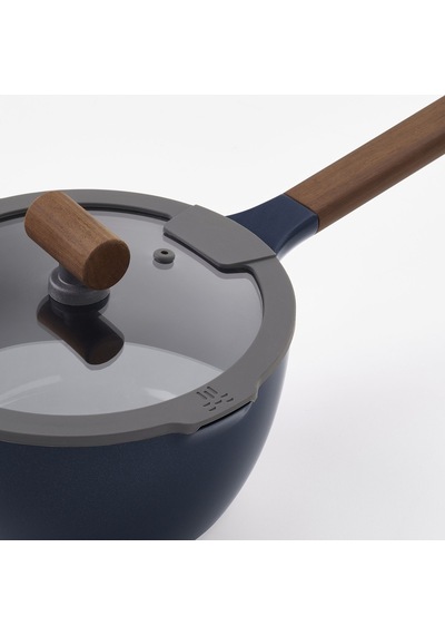 Ikea Klippfisk Yapışmaz Kaplama Sos Tenceresi 2,3 Lt Mavi - Siyah