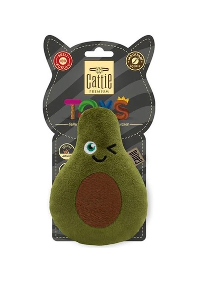 Cattie Matatabili Kedi Peluş Oyuncağı Avokado 11 Cm