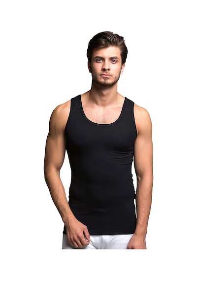 Thermoform Bambu Erkek Kolsuz Bisiklet Yaka Atlet Ve Slip Külot Seti Siyah Çok Renkli Thermoform Bambu Erkek Kolsuz Bisiklet Yaka Atlet Ve Slip Külot Seti Siyah Çok Renkli