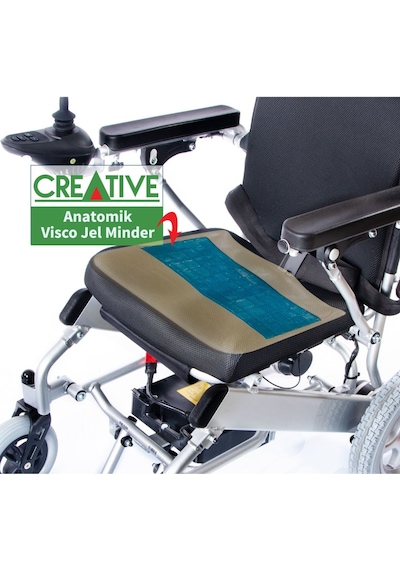 Creative Cr6012 Lityum Pilli Akülü Tekerlekli Sandalye