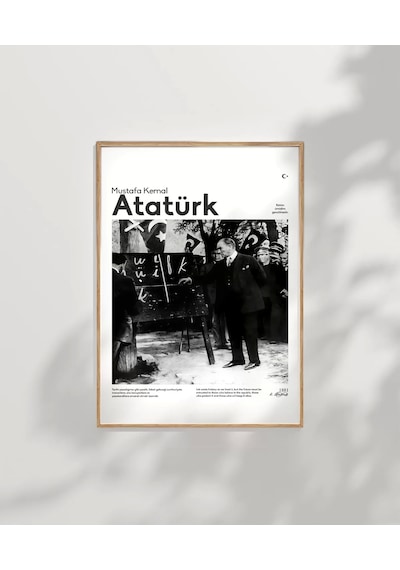 Çerçevesiz Poster Harf Devrimi