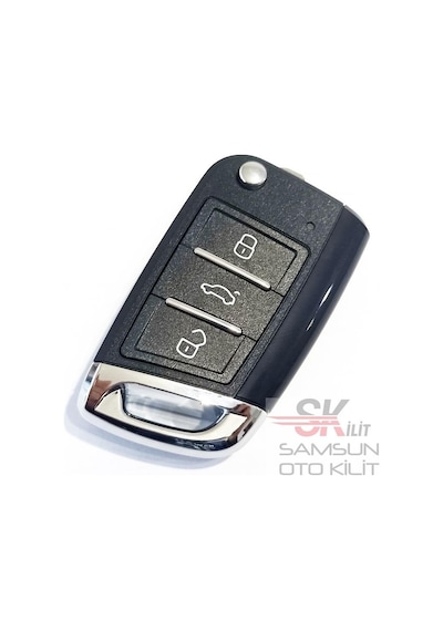 Volkswagen Uyumlu Tipli Sonradan Yapma Keydiy Kd Anahtar Kabı Kumanda Kabı Oto Anahtarlık