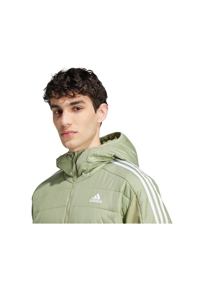 Adidas Ess 3s In Hyb J Erkek Ceket Ix8895 Yeşil