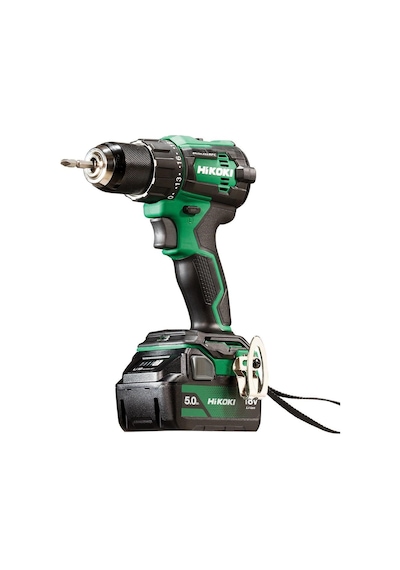 Hikoki DV18DE-5.0 Ah 18 V / 70 Nm Çift Akülü Darbeli Matkap Vidalama