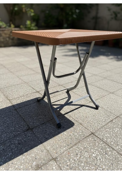 Mandella 80x80 Katlanır Ayaklı Masa Tik Eko Diğer