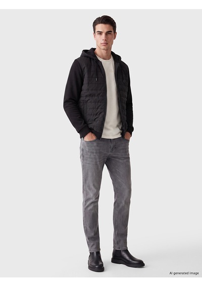 Lcwaıkıkı Classic Siyah Regular Fit Kapüşonlu Erkek Hırka