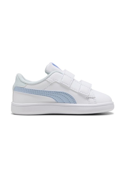 Puma Smash 3.0 Badges V Inf 397287-09 Ortopedik Bebek Çocuk Spor Ayakkabı Beyaz