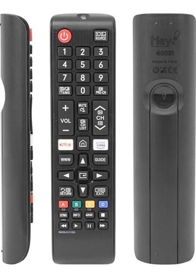 Samsung Uyumlu Netflix - Prime Video Tuşlu Lcd Led Tv Kumanda,
